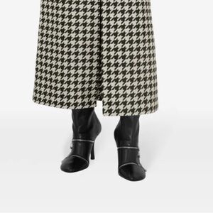 Burberry Peep leather ankle boots Black Size‎ 37